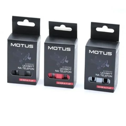 Universal phone holder Motus MOTHAN02R Red