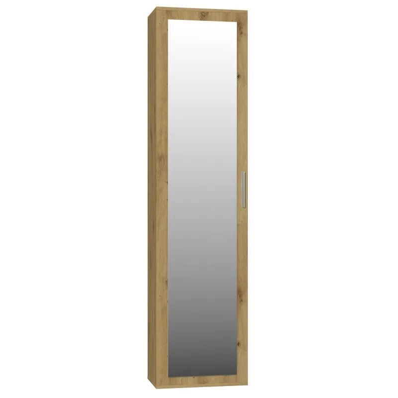 Topeshop DUO SZAFKA ARTISAN bedroom wardrobe/closet 2 shelves 1 door(s) Oak