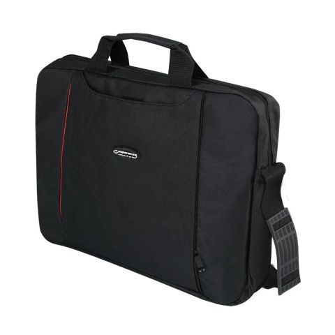 Esperanza SALERNO 39.6 cm (15.6") Toploader bag Black, Red