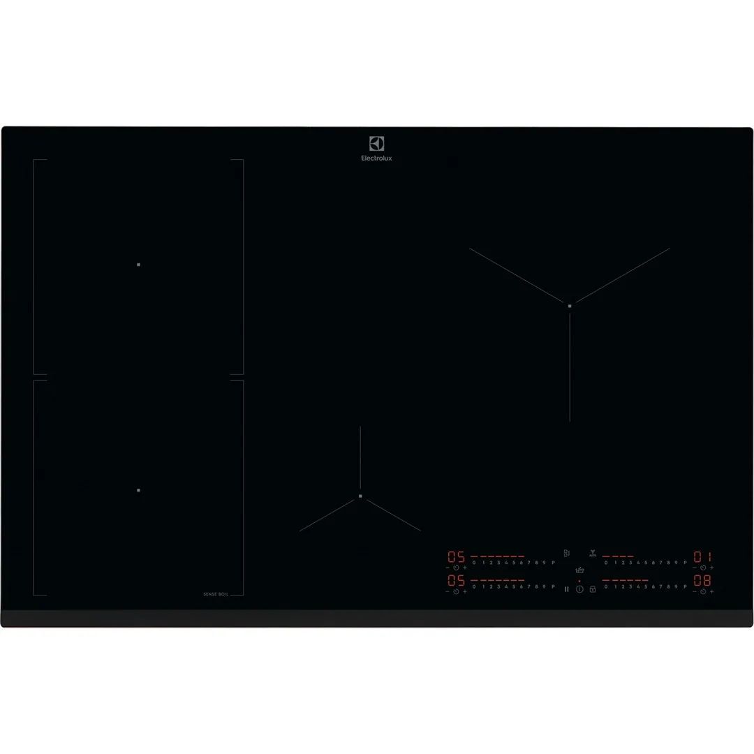 Electrolux Serie 700 EIS82453 Black Built-in 80 cm Zone induction hob 4 zone(s)