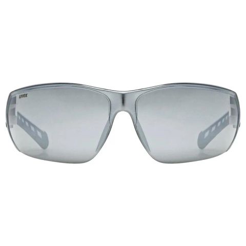 UVEX Equate cycling glasses White Matt/Mir.Silver