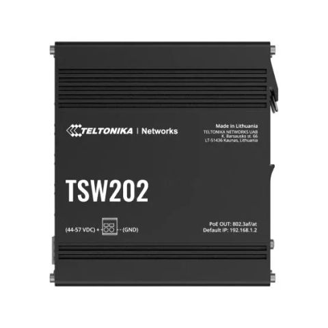 Switch|TELTONIKA|TSW202000000|Type L2|PoE+ ports 8|240 Watts|TSW202