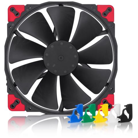 Noctua NF-A20 PWM CH.BK.S computer cooling system Computer case Fan 20 cm Black