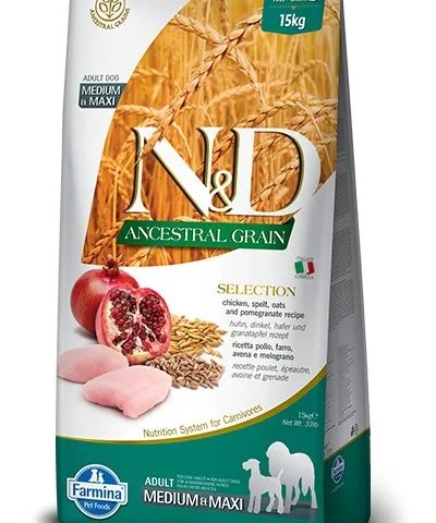 Farmina Pet Food N&D Ancestral Grain Canine 15 kg Adult Chicken