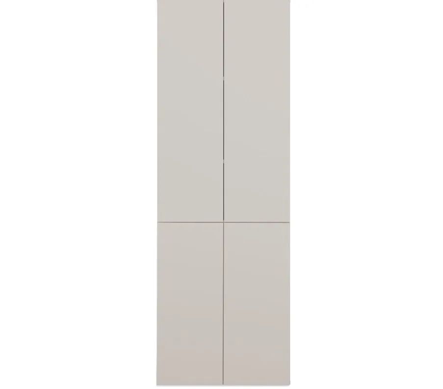 BATHROOM CABINET NEL DD 1K BASKET CASMERE COLOUR LONG DOORS