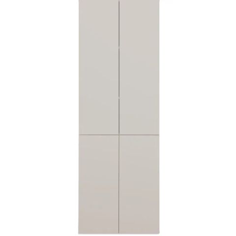 BATHROOM CABINET NEL DD 1K BASKET CASMERE COLOUR LONG DOORS