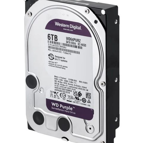 Western Digital WD64PURZ internal hard drive 3.5" 6000 GB Serial ATA III