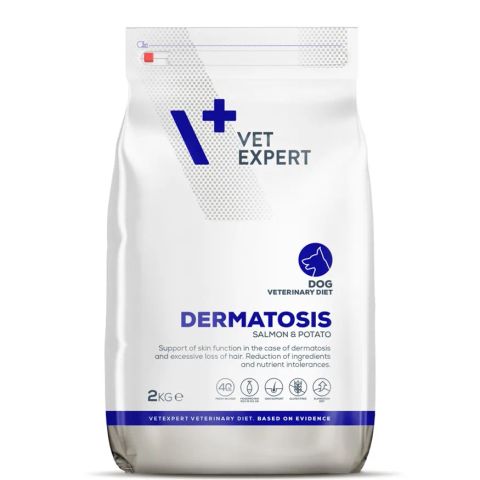VETEXPERT Veterinary Diet Dermatosis Dog Salmon & Potato - dry dog food - 2 kg