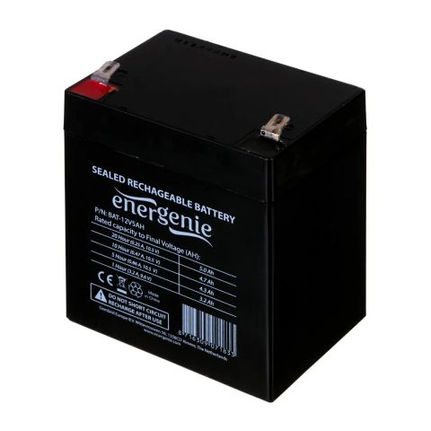 EnerGenie | Rechargeable battery 12 V 5 AH for UPS | BAT-12V5AH