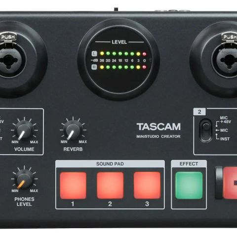 Tascam US-42B - MiniStudio-Series "Creator" - USB audio interface