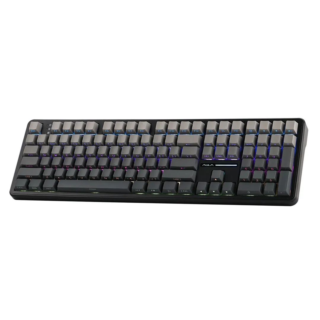 F108 Gradient Grey Nimbus V3 RGB AULA gasket keyboard