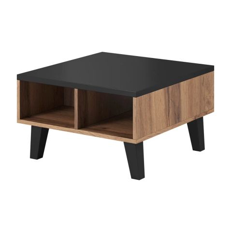 Cama LOTTA 60 coffee table wotan oak/mat black