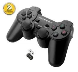 Esperanza EGG108K Gaming Controller Black USB 2.0 Gamepad Analogue / Digital PC, Playstation 3