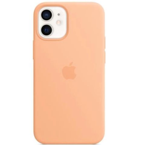 iPhone 12 mini Silicone Case Cantaloupe Originaal Ümbris