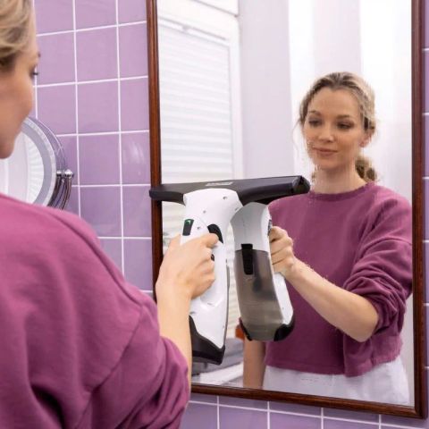 Kärcher WV 2 PLUS electric window cleaner 0.1 L Black, White