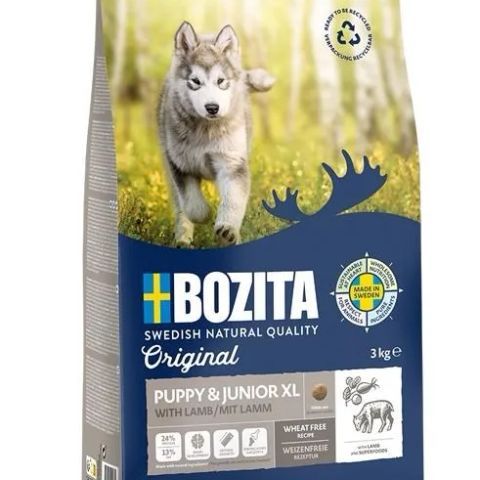 BOZITA Original Puppy & Junior XL Lamb - dry dog food - 12kg