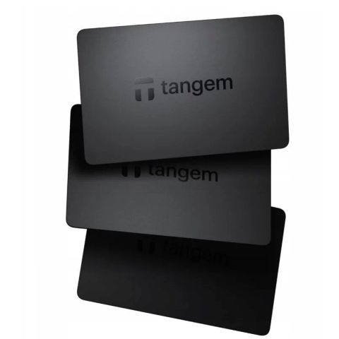 Tangem Wallet cryptocurrency wallet - 3 cards