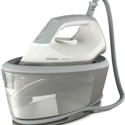 Philips 2000 series PSG2000/80 steam ironing station 2400 W 1.4 L Ceramic soleplate Grey, White