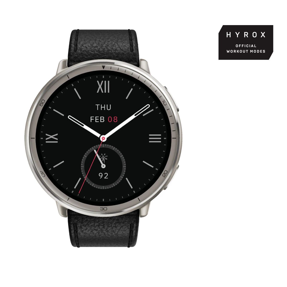SMARTWATCH AMAZFIT ACTIVE 2/A2433 BLK LEAT W2433EU1N HUAMI
