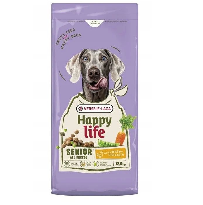 VERSELE-LAGA Happy life Senior Chicken - dry dog food - 12,5kg