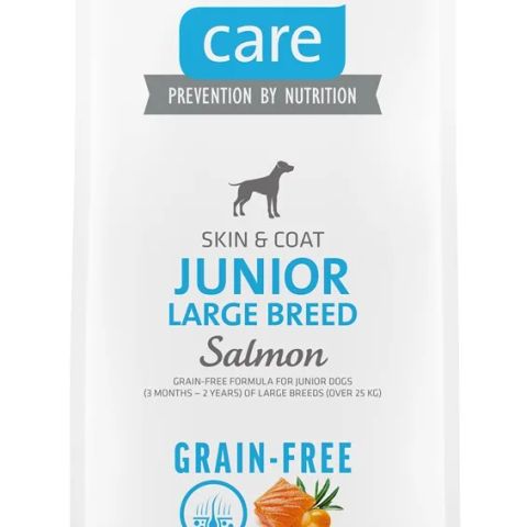 BRIT Care Junior Large Breed Salmon - dry dog food - 12 kg