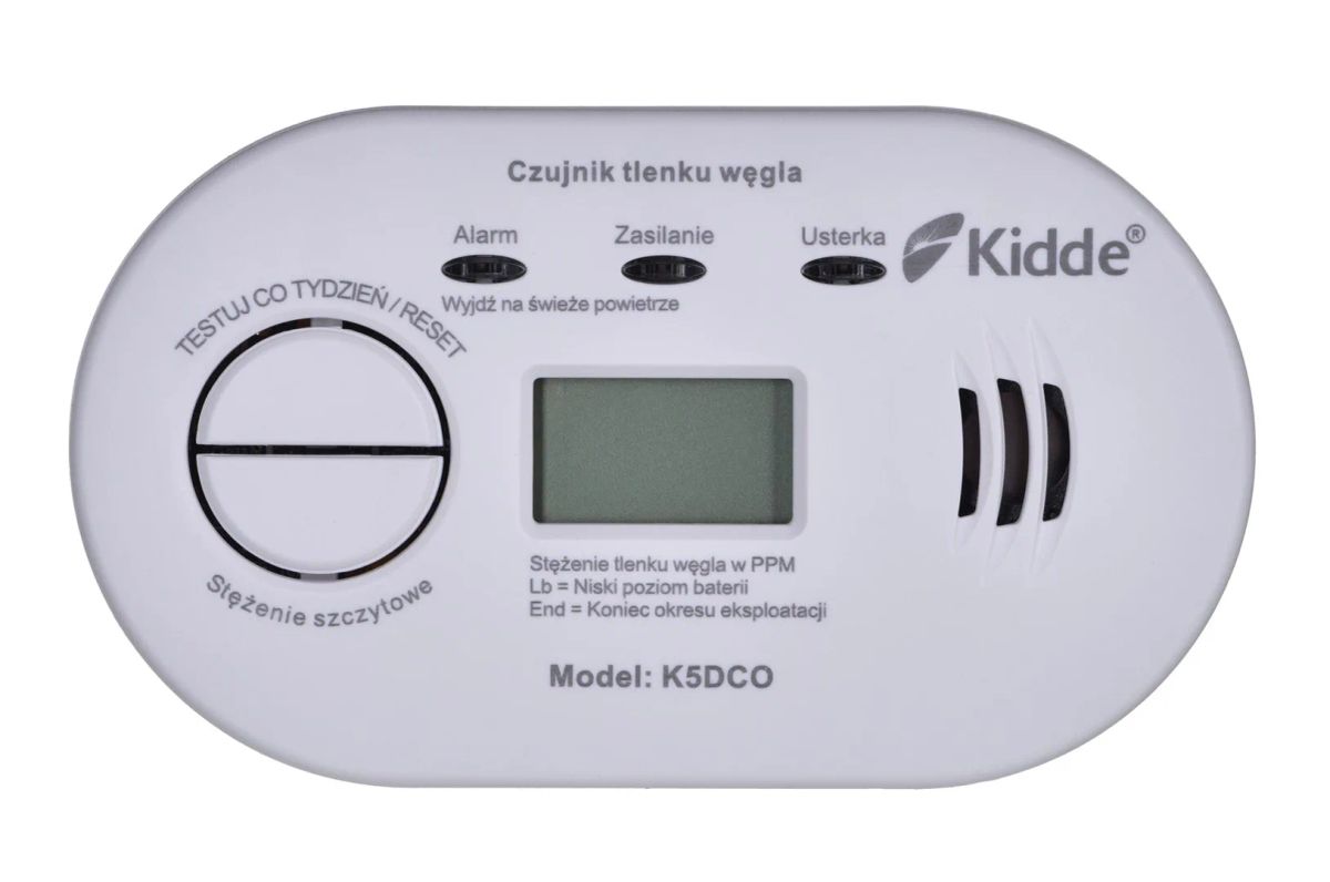 K5DCO KIDDE CARBON MONOXIDE AND CARBON MONOXIDE DETECTOR