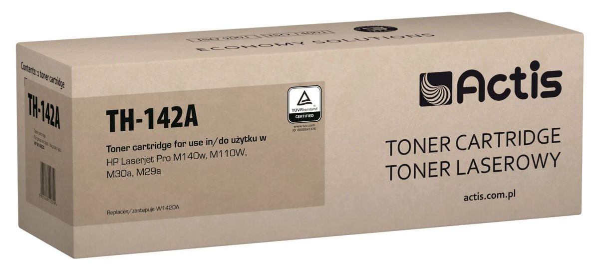 Actis TH-142A Toner (replacement HP 142A HP142A W1420A, Standard; 950 pages; Black)
