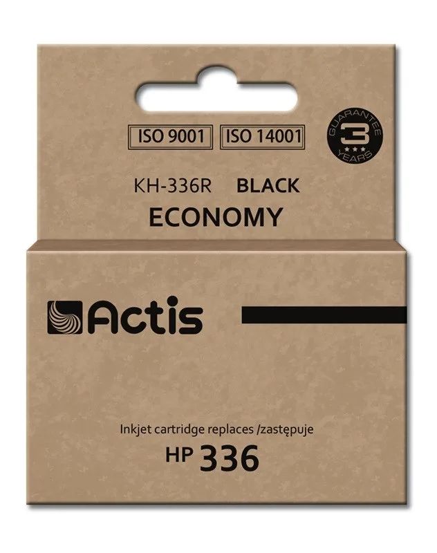 Actis KH-336R Ink (replacement for HP 336 C9362A; Standard; 9 ml; black)