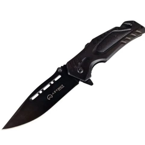 AZYMUT Rescue knife +belt cutter +glass breaker +case