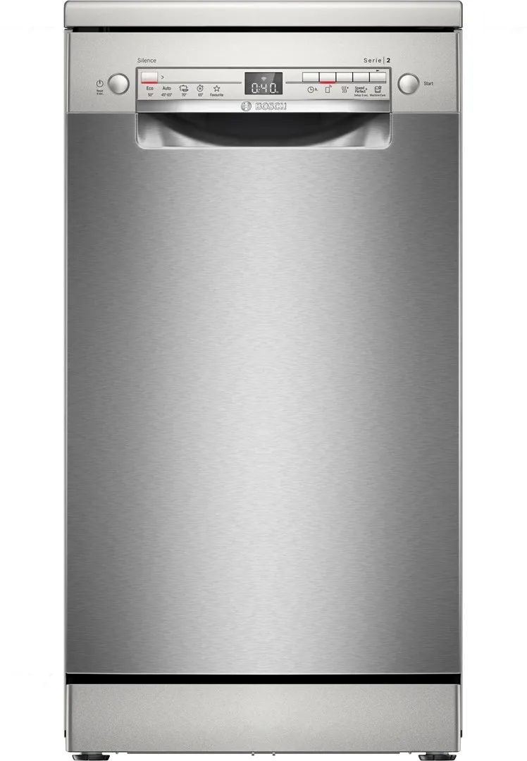 Bosch SPS2HKI02E Freestanding dishwasher 45 cm Brushed steel