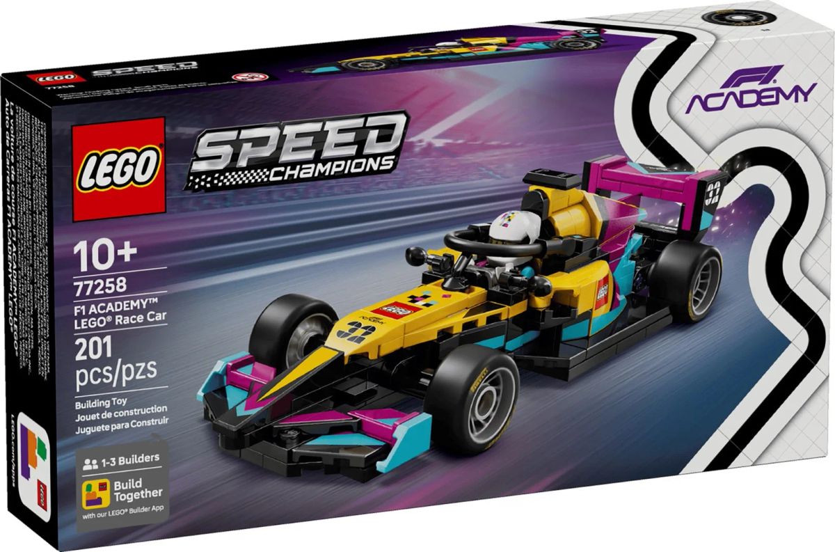 LEGO SPEED CHAMPIONS 77258 F1 ACADEMY LEGO Race Car