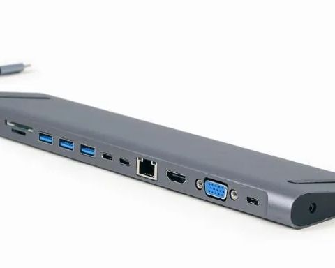 I/O ADAPTER USB-C TO HDMI/USB3/9IN1 A-CM-COMBO9-01 GEMBIRD