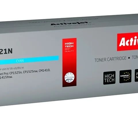 Activejet ATH-321N Toner (replacement for HP 128A CE321A; Supreme; 1300 pages; cyan)