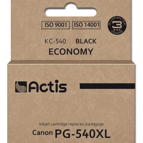 Actis KC-540 Ink (replacement for Canon PG-540XL; Supreme; 22 ml; black).