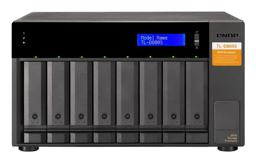 NAS STORAGE TOWER 8BAY/TL-D800S QNAP