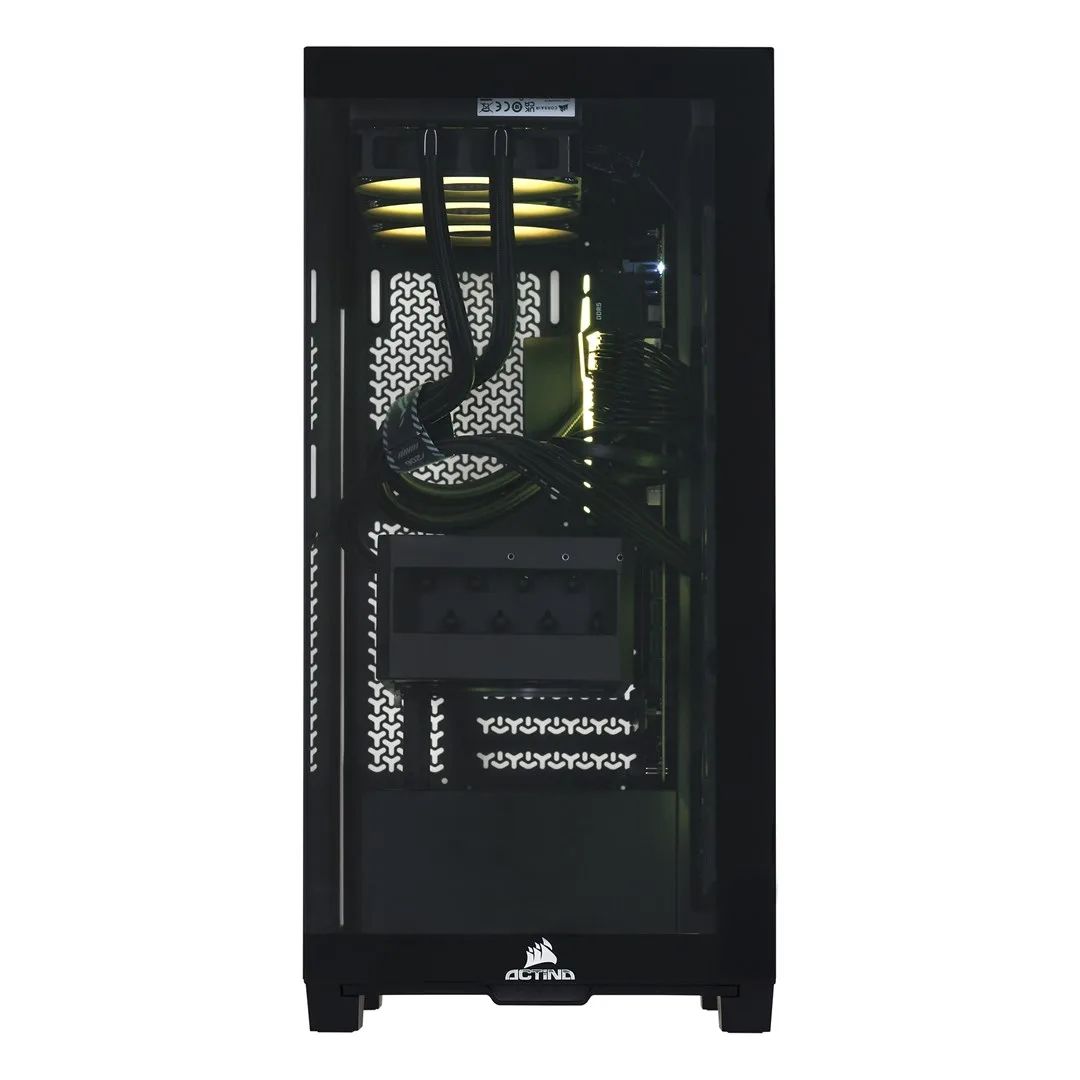 Actina 5901443413707 PC AMD Ryzen™ 7 9800X3D 32 GB DDR5-SDRAM 2 TB SSD NVIDIA GeForce RTX 5080 Midi Tower Black