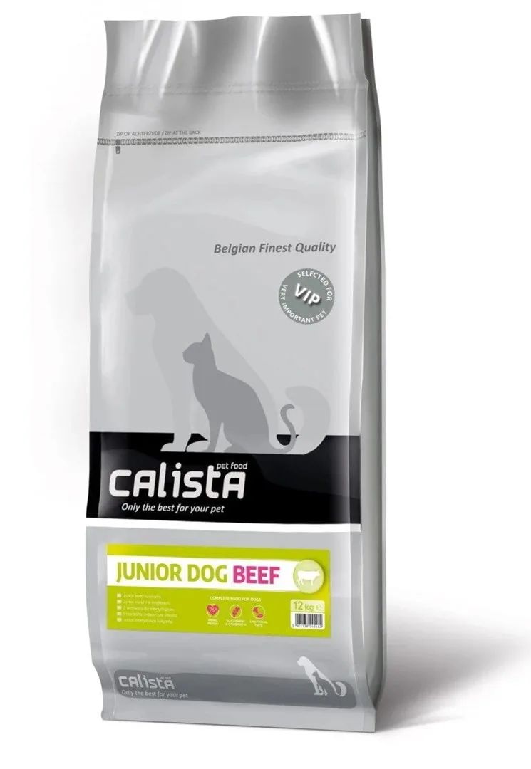 CALISTA Junior Beef - dry dog food - 12kg