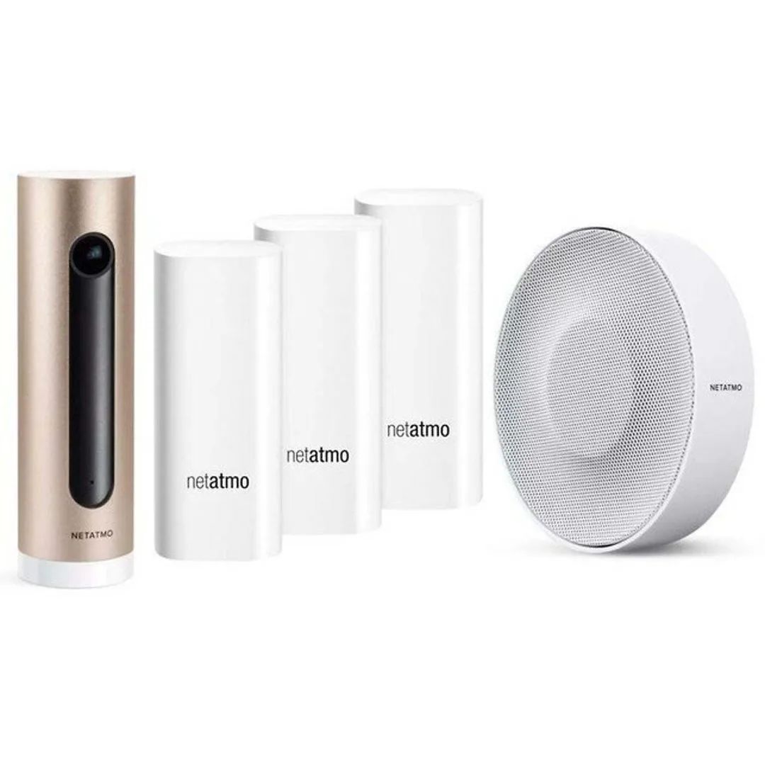 Netatmo NBU-ICCS camera kit with sensors and siren