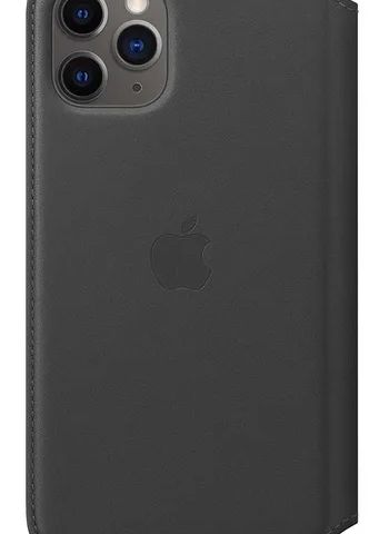 iPhone 11 Pro Leather Folio Black Originaal Ümbris