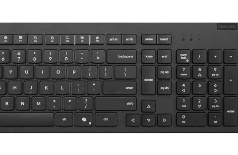 Lenovo 4X31R64491 keyboard Mouse included Office RF Wireless Black