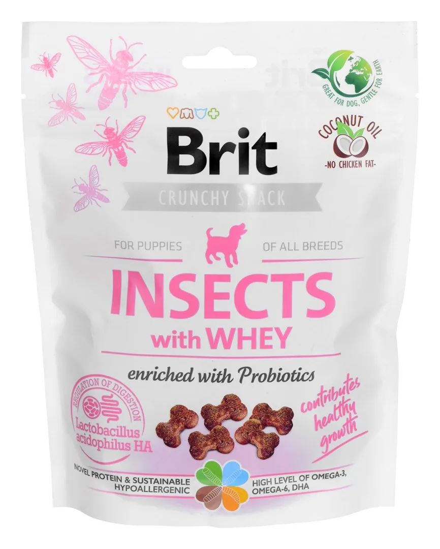 BRIT Care Dog Insects&Whey - Dog treat - 200 g