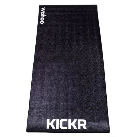 WahooFitness WFKICKRMAT antistatic floor mat Black Rubber