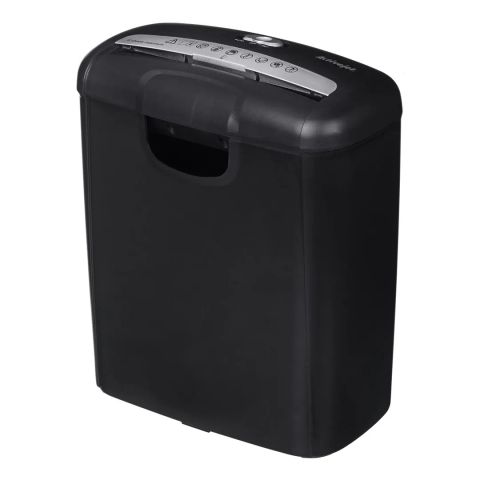 Activejet ASH-0601S shredder, P-2, 10 l, 6 mm strip, 6 sheets, black.