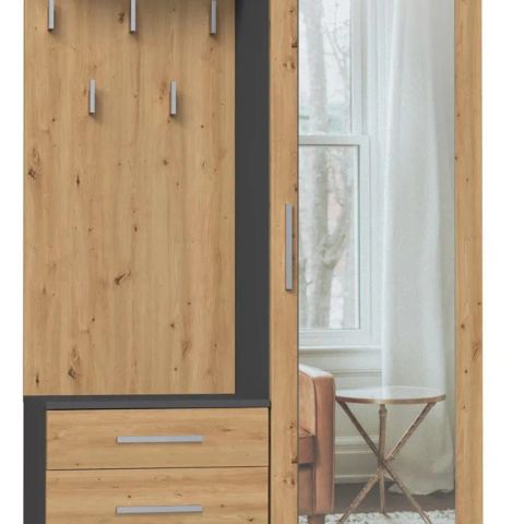 Topeshop GARD DUO ANT/ART KPL entryway cabinet