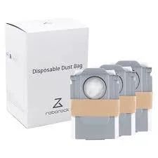 Vacuum Cleaner Accessory|ROBOROCK|Disposable Dust Bag 3-pack|White|For OC0/Q70+/Q70 Max+/OC5/Q75+/Q75 Max+/Q55+/O35/S75 MaxV Ultra/S70 Pro Ultra/S80 Pro Ultra/S85 Pro Ultra/OC0-D/S80+/Q80 Max+/OC5-D/S85+/Q85 Max+/Q55 Pro+/S70 Max Ultra/S75 Max Ultra…