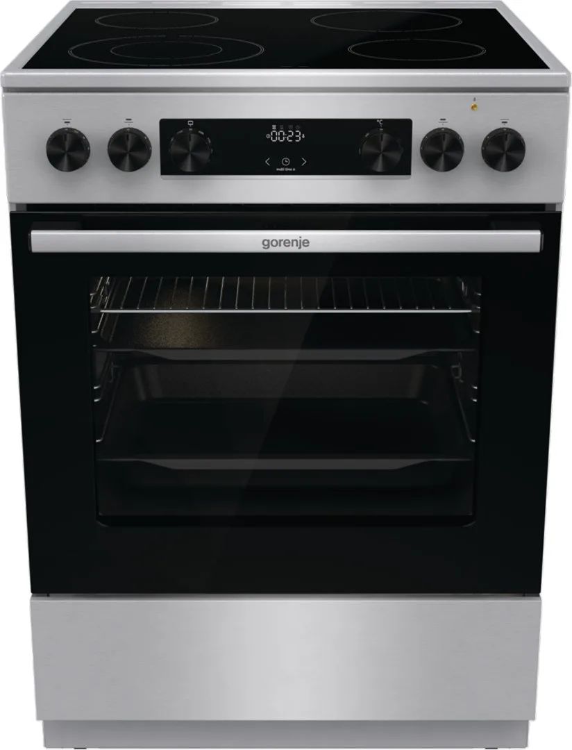 Gorenje GECS6C70XC cooker Freestanding cooker Electric Coil hob Stainless steel A