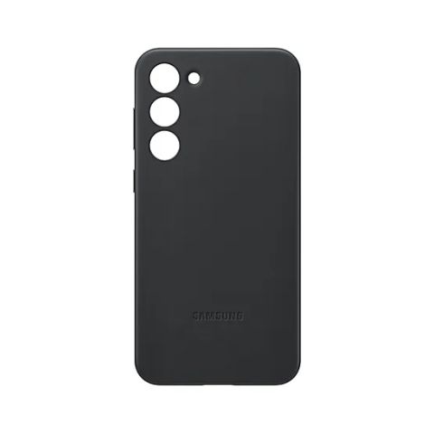 Galaxy S23 Plus Leather Case Black Ümbris