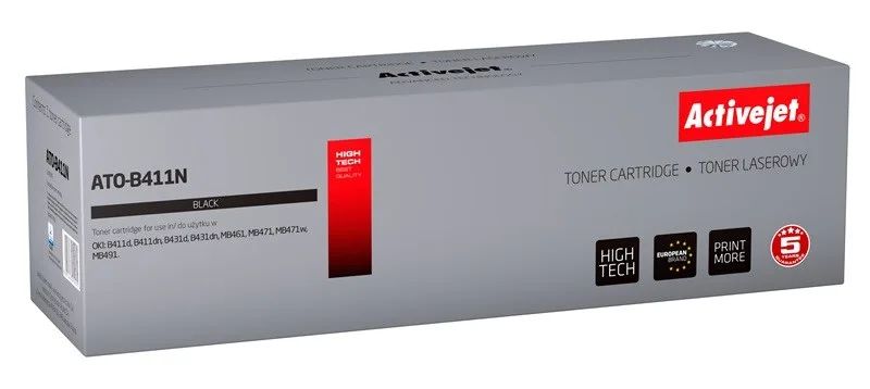 Activejet ATO-B411N Toner (replacement OKI 44574702; Supreme; 4000 pages; black)