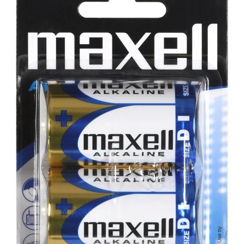 MAXELL battery alkaline LR20 2 pcs.