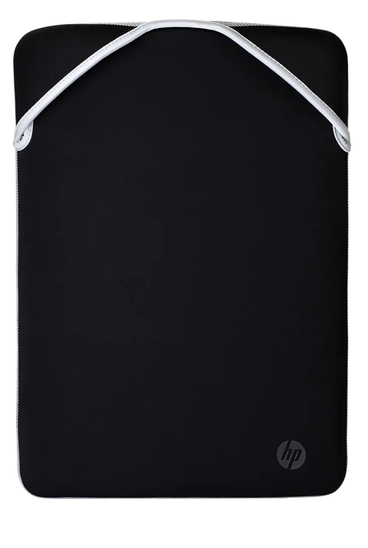 HP Reversible Protective 14.1-inch Silver Laptop Sleeve 14.1" Sleeve case Black